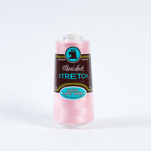 Maxilock Medium Pink Stretch Serger Thread