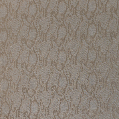 Metallic Beige and Nude Python Jacquard