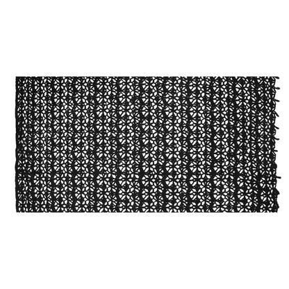 Novelty Acrylic Lace - Black Full