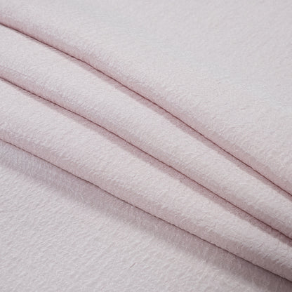 Pink Woven with a Hammered Appearance Folded