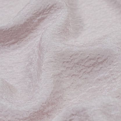 Pink Woven with a Hammered Appearance Detail
