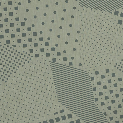 Mellow Yellow Geometric Poly-Cotton Burnout