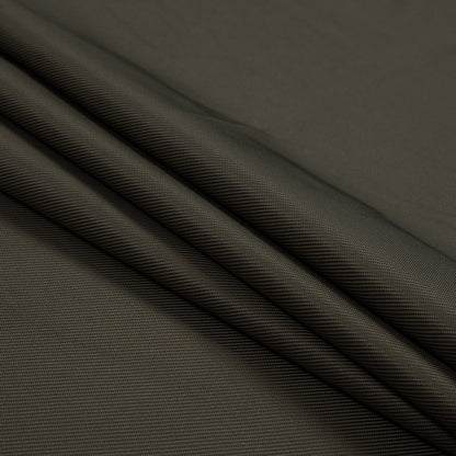 Army Green Polyester Serge Twill Folded