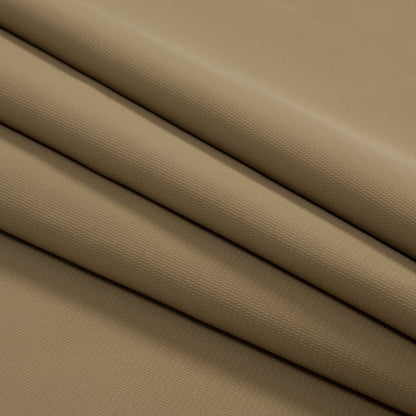 Camel Beige Polyester Dobby Jacquard Folded