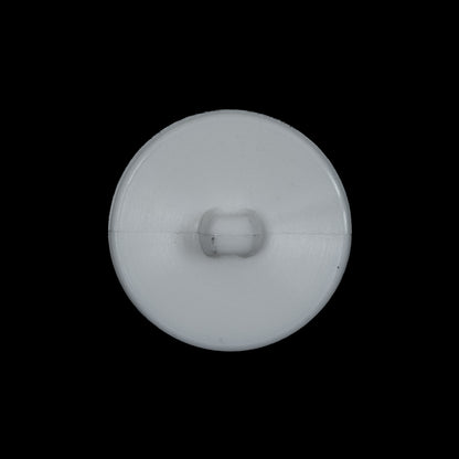 White Floral Plastic Shank-Back Button - 36L/23mm Detail