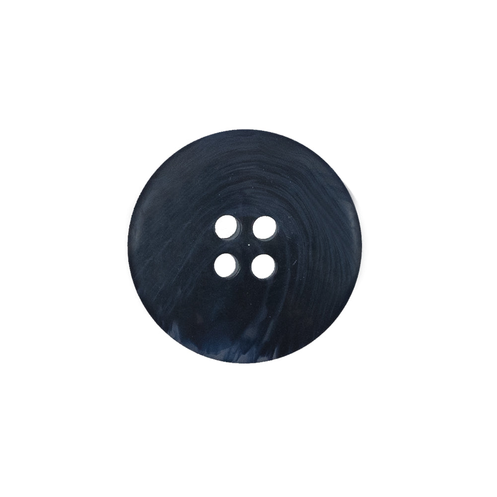 Indigo 4-Hole Plastic Button - 35L/22mm