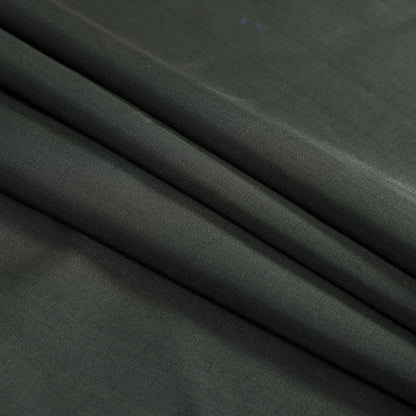 Dark Gray Silk and Wool Blended Suiting Folded