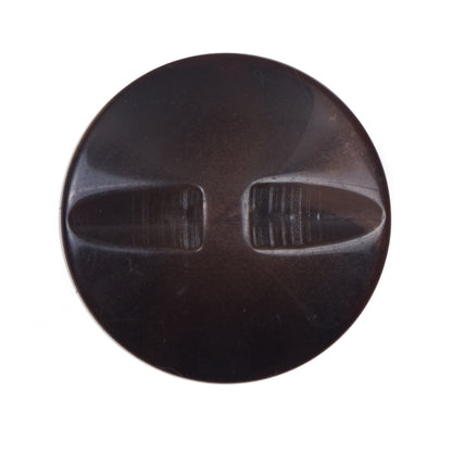 Brown Symphony Plastic Self Back Button - 44L/28mm Detail
