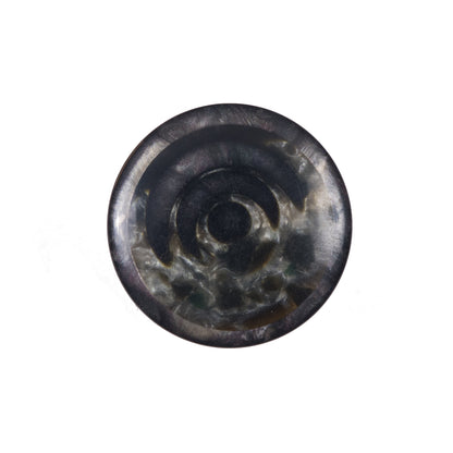 Green Plastic Self Shank Back Button - 36L/23mm