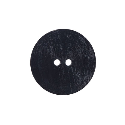Brown Horn 2-Hole Button - 36L/23mm Detail