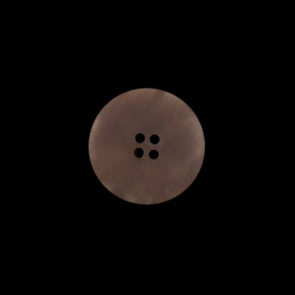 Beige Plastic 4-Hole Button - 24L/15mm Detail