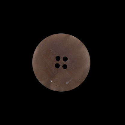 Beige Plastic 4-Hole Button - 32L/20mm Detail