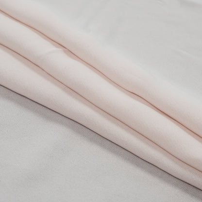 Morganite Rayon and Polyester Crepe Folded