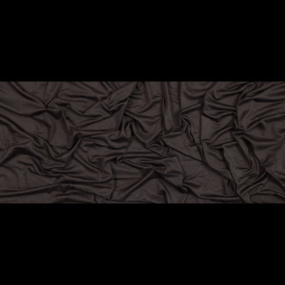 Dark Brown Stretch Rayon Jersey Full