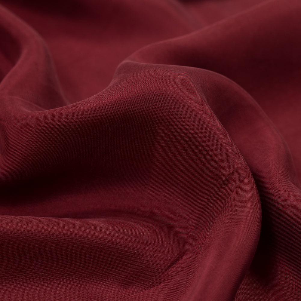Washed Copper and Rayon Twill - Wine - Darcy Collection Full