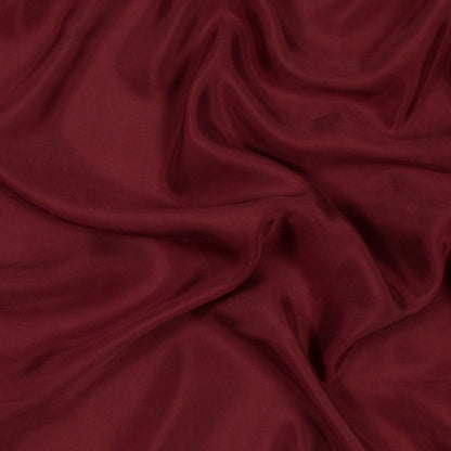Washed Copper and Rayon Twill - Wine - Darcy Collection