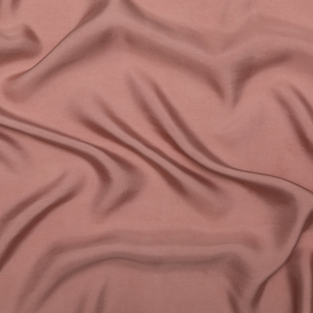 Washed Copper and Rayon Twill - Dusty Rose - Darcy Collection