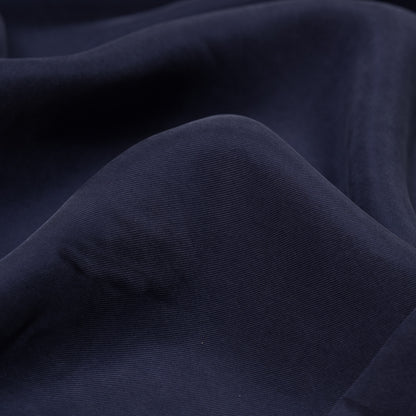 Washed Copper and Rayon Twill - Navy - Darcy Collection