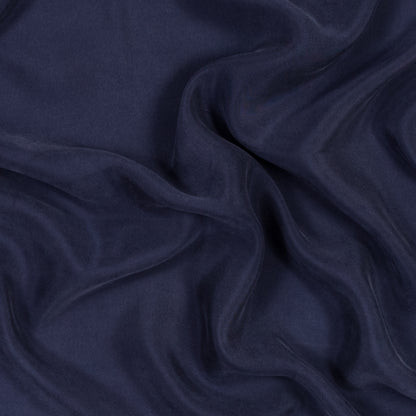 Washed Copper and Rayon Twill - Navy - Darcy Collection