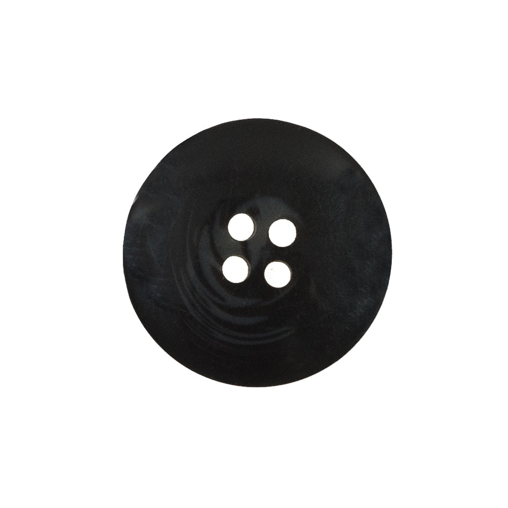 Black and Gray Swirled Plastic Button - 36L/23mm Detail