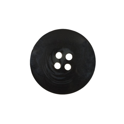 Black and Gray Swirled Plastic Button - 36L/23mm Detail