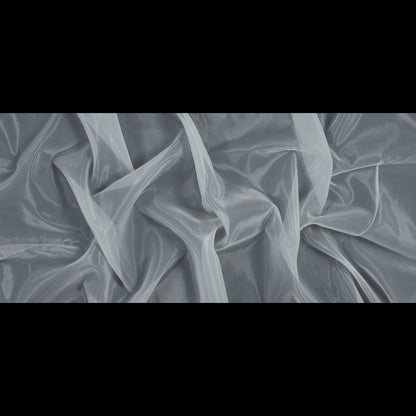 Smooth Organza - White - Portia Collection Folded