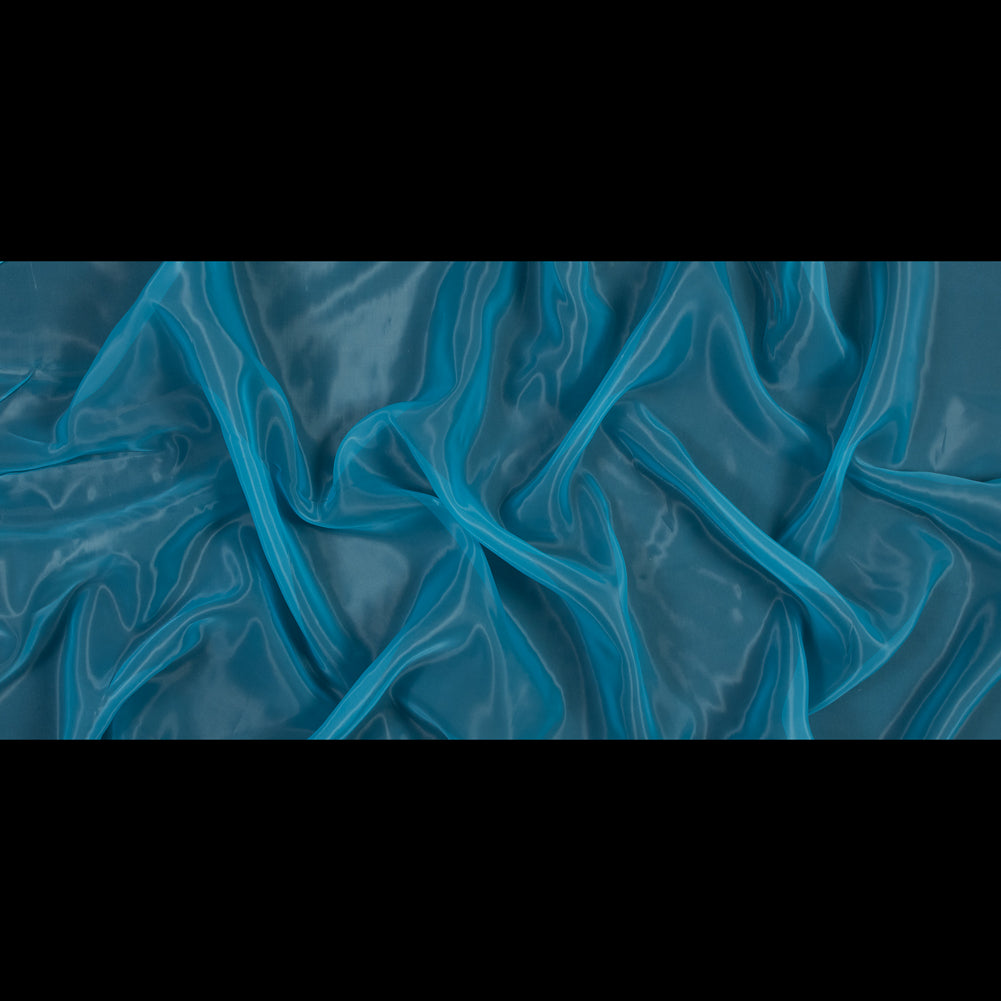 Smooth Organza - Sky Blue - Portia Collection Folded
