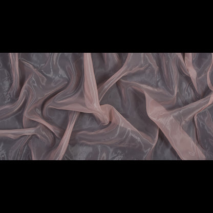 Smooth Organza - Blush - Portia Collection Folded