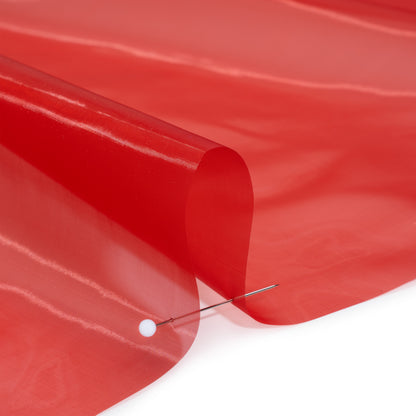 Smooth Organza - Red - Portia Collection Detail