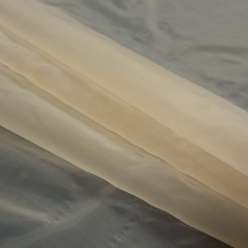 Smooth Organza - Mellow Yellow - Portia Collection Detail