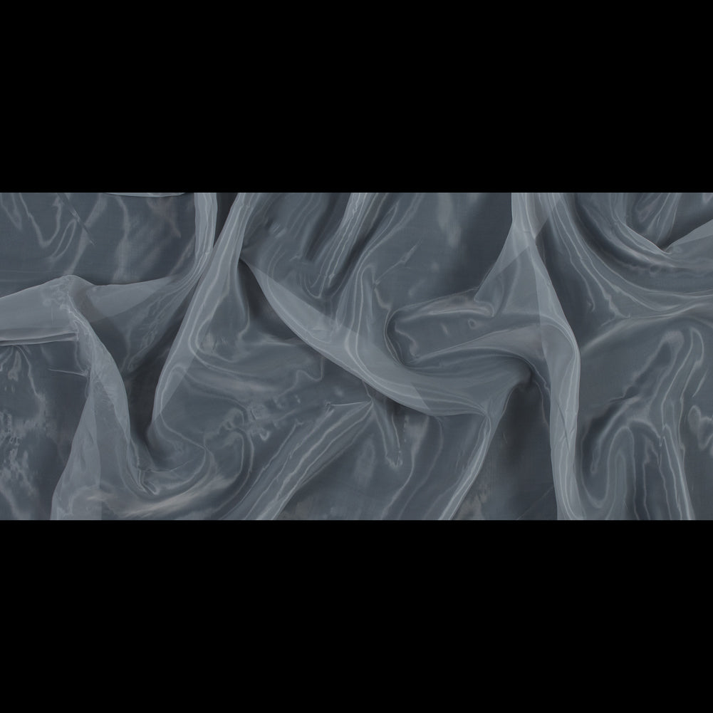 Smooth Organza - Silver - Portia Collection Folded