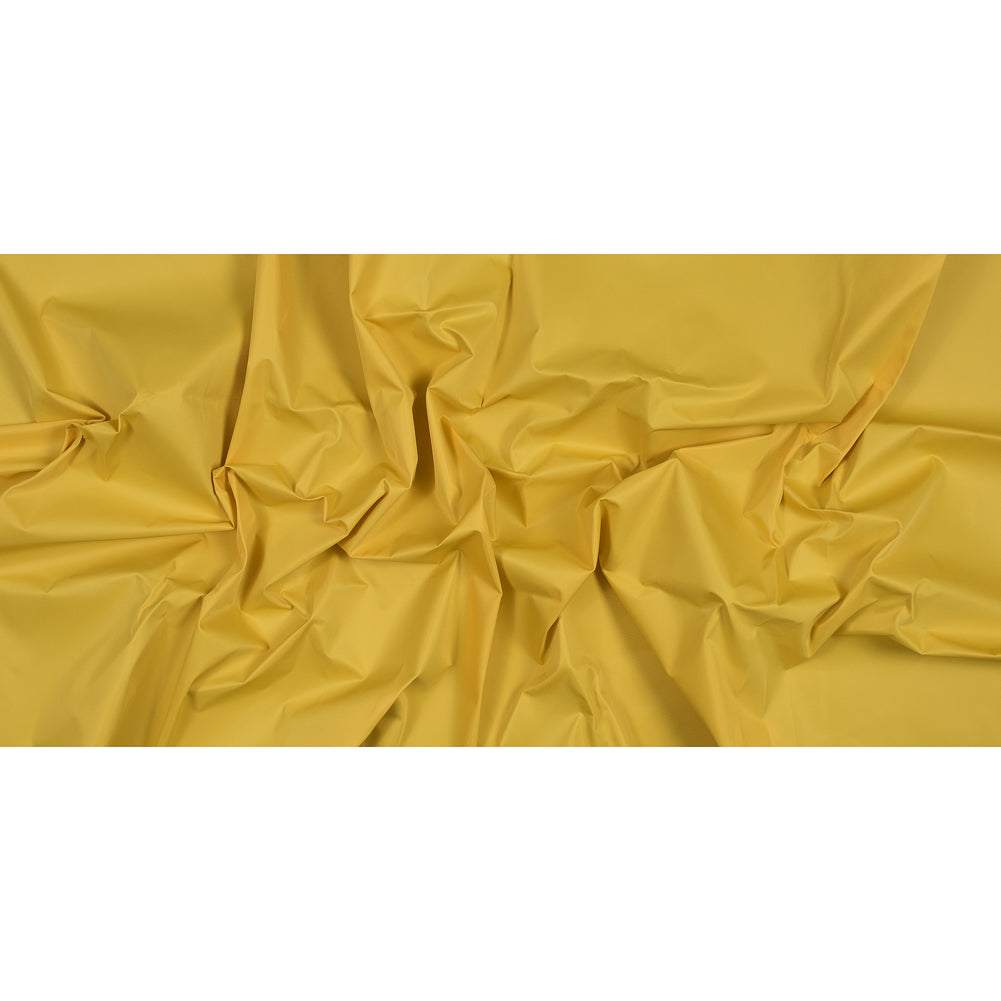 Water-Resistant Polyester Twill - Sunshine Yellow - Fisher Collection Folded