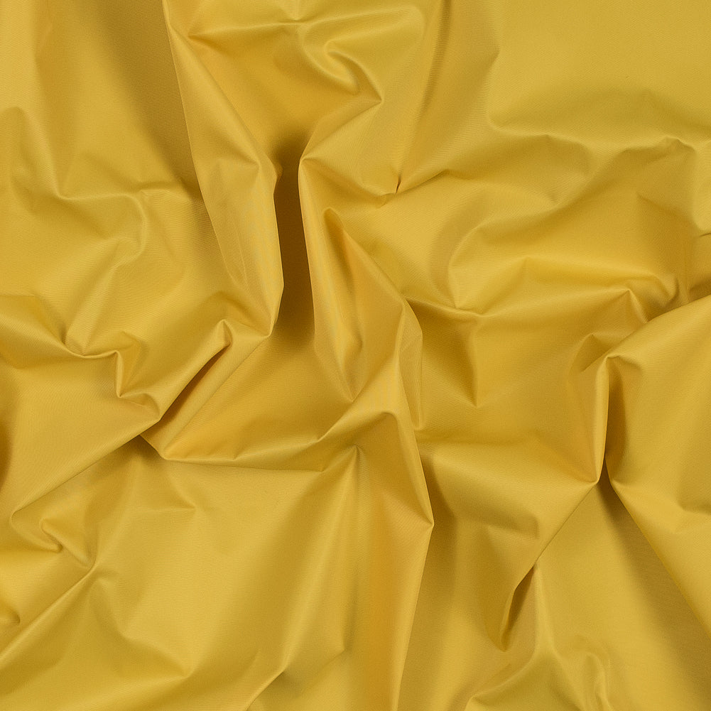 Water-Resistant Polyester Twill - Sunshine Yellow - Fisher Collection