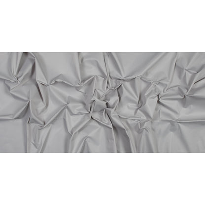 Water-Resistant Polyester Twill - Light Gray - Fisher Collection Folded