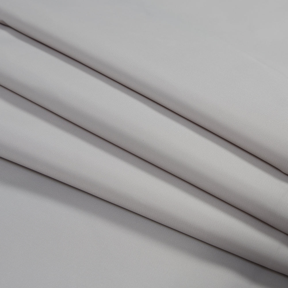 Water-Resistant Polyester Twill - Light Gray - Fisher Collection Detail