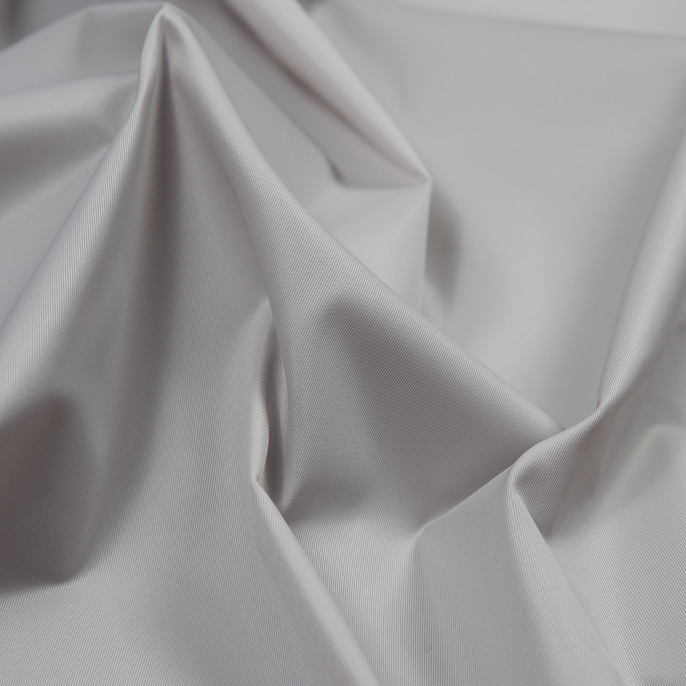 Water-Resistant Polyester Twill - Light Gray - Fisher Collection Full