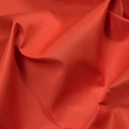 Water-Resistant Polyester Twill - Red Orange - Fisher Collection Detail