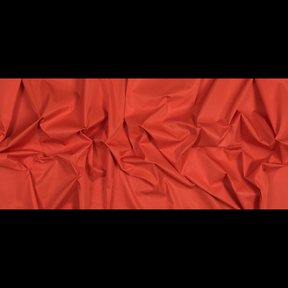 Water-Resistant Polyester Twill - Red Orange - Fisher Collection Full