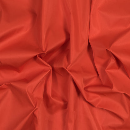 Water-Resistant Polyester Twill - Red Orange - Fisher Collection