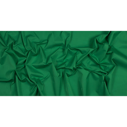 Water-Resistant Polyester Twill - Grass Green - Fisher Collection Folded