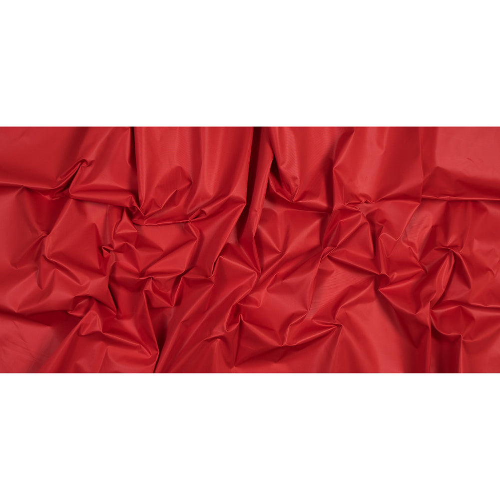 Water-Resistant Polyester Twill - Red - Fisher Collection Folded