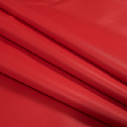 Water-Resistant Polyester Twill - Red - Fisher Collection Detail