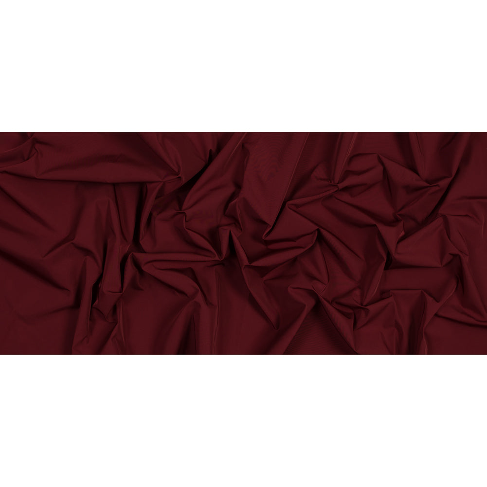 Water-Resistant Polyester Twill - Cranberry - Fisher Collection Folded