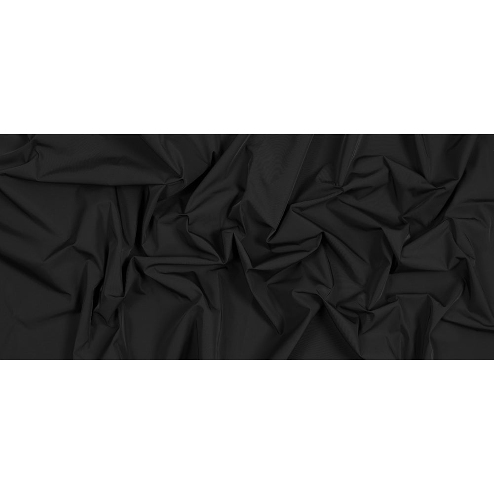 Water-Resistant Polyester Twill - Black - Fisher Collection Folded