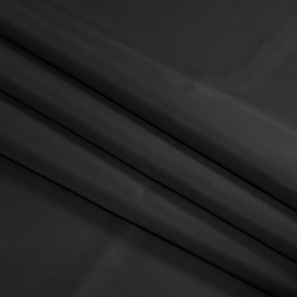 Water-Resistant Polyester Twill - Black - Fisher Collection Detail
