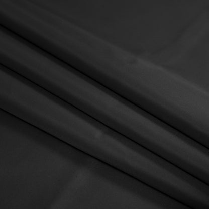 Water-Resistant Polyester Twill - Black - Fisher Collection Detail