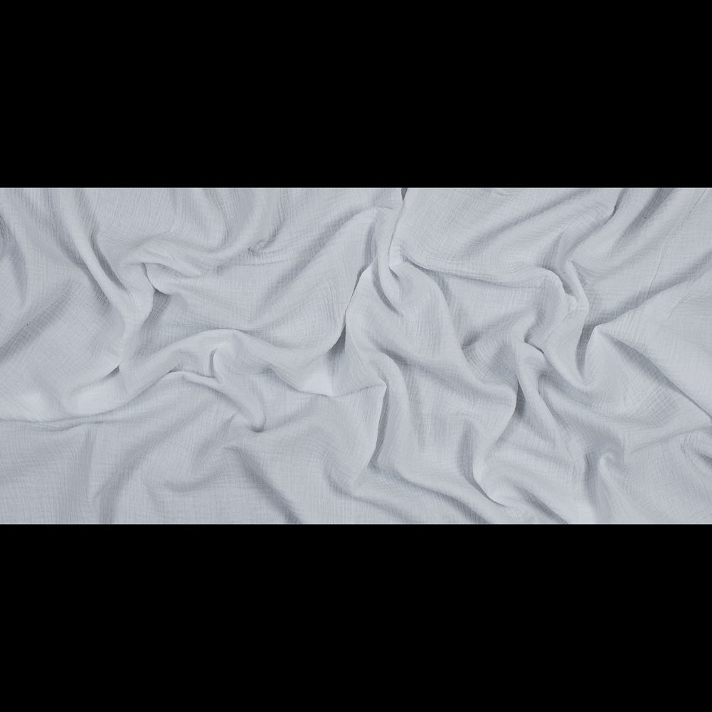 Double Cotton Gauze - White - Talamanca Collection Folded