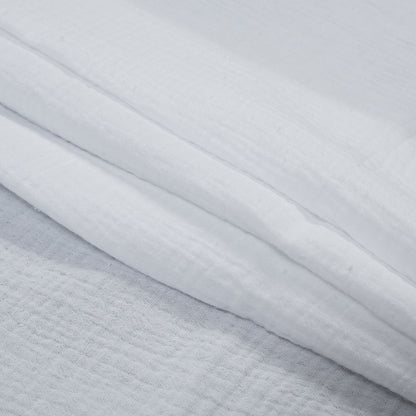 Double Cotton Gauze - White - Talamanca Collection Detail