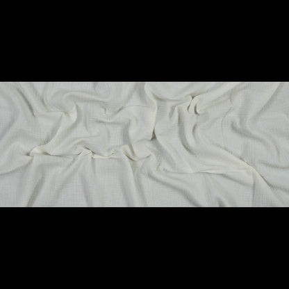 Double Cotton Gauze - Ivory - Talamanca Collection Folded