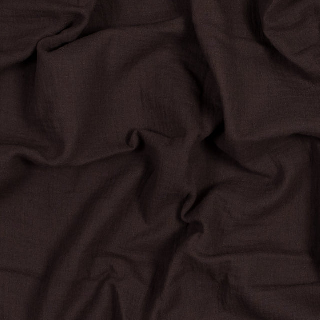 Double Cotton Gauze - Dusty Brown - Talamanca Collection